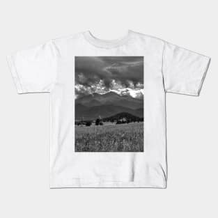 Estes Park from Glen Haven 4 Kids T-Shirt